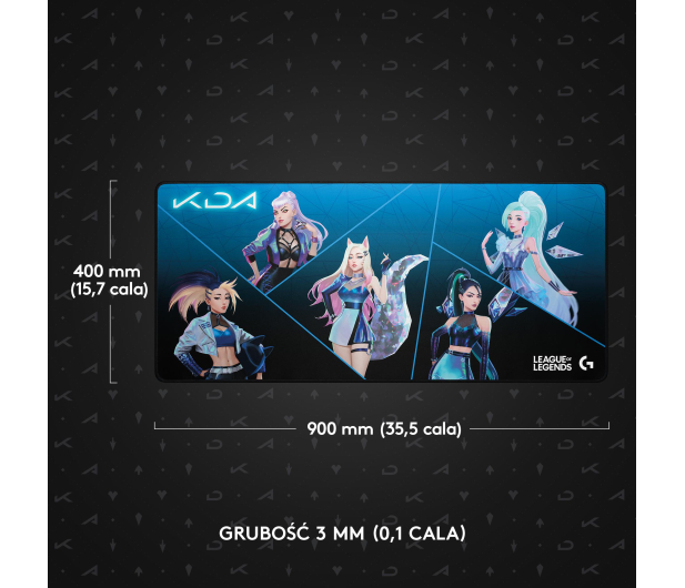 Logitech G840 XL K/DA - 645585 - zdjęcie 3